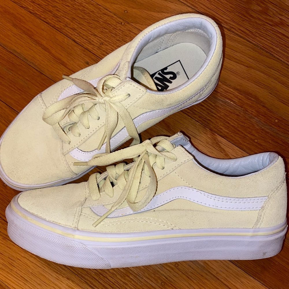 Yellow Suede Vans